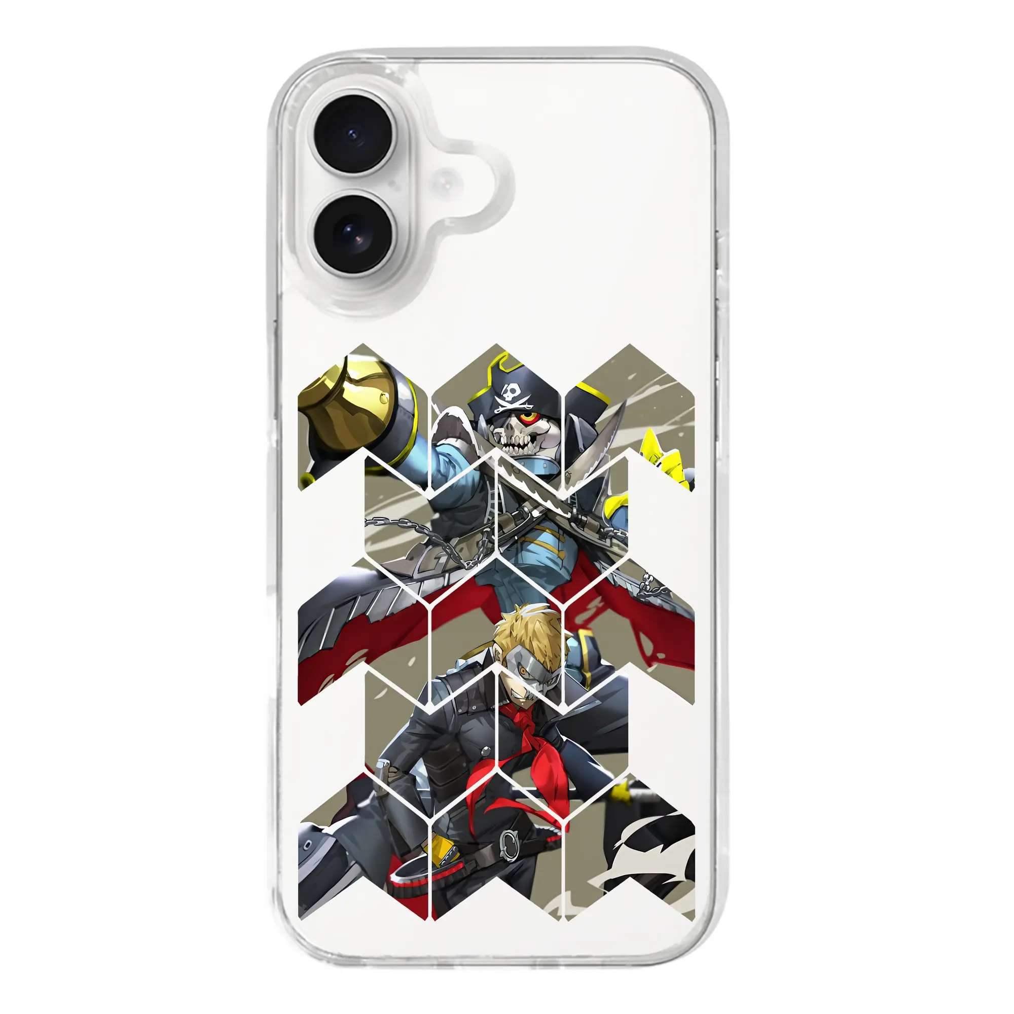 ペルソナ グッズ,坂本竜司 - iPhone 17シリーズ 透明スマホケース – 薄型・耐衝撃・精密フィット保護カバー